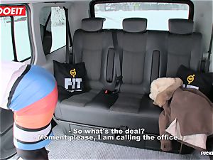 LETSDOEIT - Czech cockslut Tricked and torn up By taxi Driver