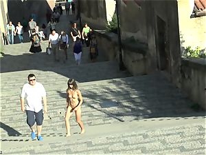 Susan naked on Public Streets