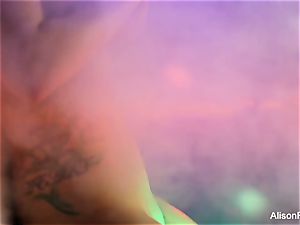 Alison Tyler's supah super-sexy disco ball solo tease